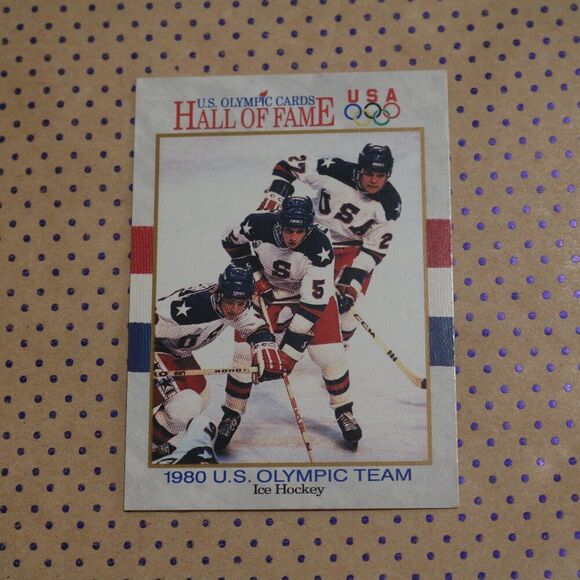 1980 U.S. Olympic Team #62 Hockey Card - Picture 1 of 2